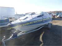 1989 BAYLINER 18' CLOSED BOW BOAT W/ S/A ESCORT TR