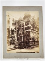 ANTIQUE PHOTO - INTERIOR OF THE HOLY SEPULCHRE