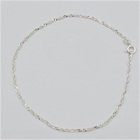 STERLING SILVER ANKLET BRACELET