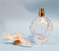 Lalique Dove Crystal Atomizer Bottle