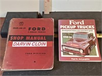 1949 - 51 Ford F - series truck shop manual +