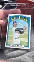 1972 Topps Paul Blair semi high