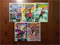 Marvel Comics 5 piece Spectacular Spider-Man