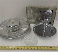 SILVER PLATED SERVING DISHES