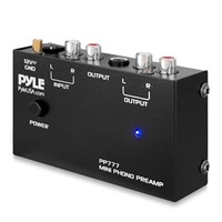 Pyle Output PP777 Phono Turntable Preamp Mini