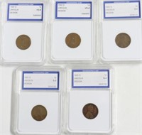 5// 1920 D IGS G4 LINCOLN CENTS