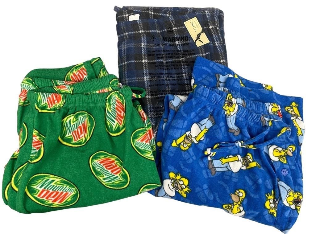 Men’s Pajama Pants XL & 2X