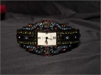 Stunning Heidi Daus Multi-Colored Watch
