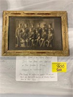 1905 DATED 27TH INFANTRY REGIMENT ANTIQUE PICTURE