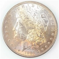 Coin 1884  Morgan Silver Dollar Uncirculated