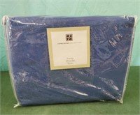 Blue flannel sheet set queen
