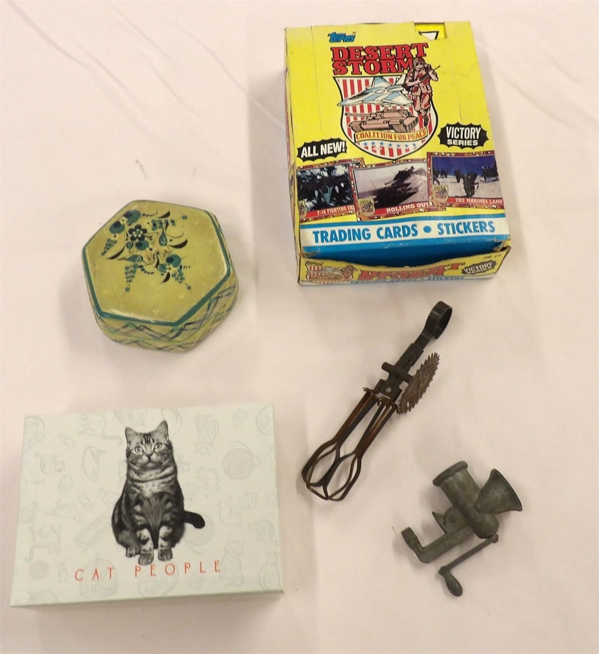 Desert Storm Cards and Antique toys