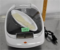 George Foreman grilling machine, tested