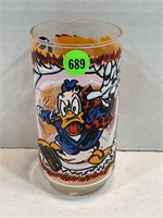 Donald Duck 7 Eleven 1977 glass cup