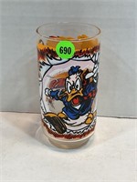 Donald duck 7 Eleven 1977 glass cup