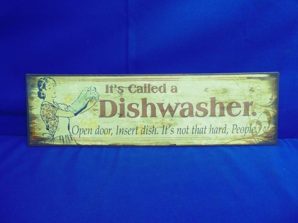It's Called A Dishwasher Open Door, Insert Dish,