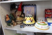 ROOSTER HEN DECORATED ITEMS