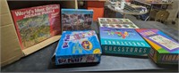 Collection of Board Games & Puzzles