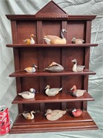 Shell with 12 resin miniature decoys (1 is