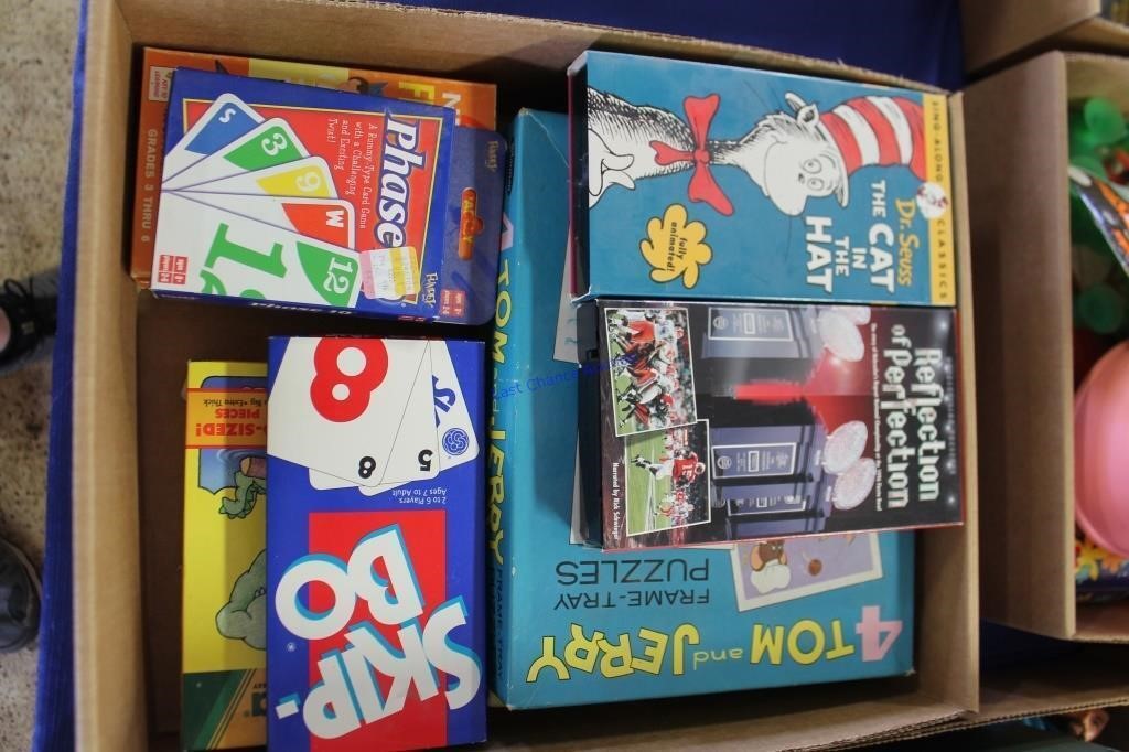 Lot of Misc Puzzles/Card Games