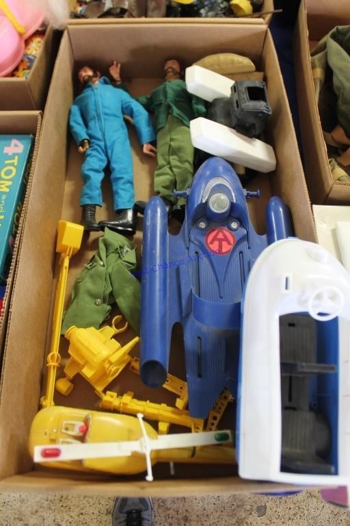 Lot of GI Joe and Military Toys