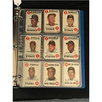 1968 Topps Baseball Game Complete Set 33 Cards