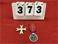 Merit Badge & Eastern Front Medal