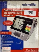 Microlife deluxe blood pressure monitor