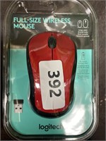 Logitech full size wireless mouse