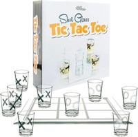 Fairly Odd Novelties Shot Glass Tic Tac Toe Fun