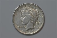 1921 Peace Silver Dollar