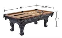 MD Sports 90" Billiard Table BLL090_108B