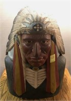 INDIAN BUST FIGURE