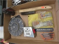 Easy-outs, allan wrenches, wire brush