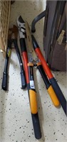 Garden tools & bolt cutter