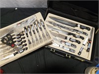 BRIEFCASE FULL OF A GREAT KNIFE SET