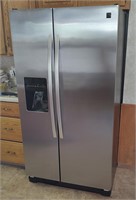 Kenmore Stainless Steel Side-by-Side Refrigerator