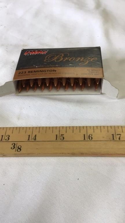 223 Remington 55 grain 20 cartridges.