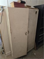 Metal cabinet and contents