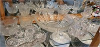 Lot of Vintage Cut Glass & Crystal.