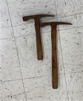 Pair of Masonry hammers