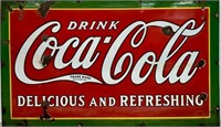 1932 COCA-COLA DSP SIGN