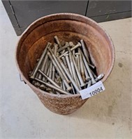 5 gallon pail of 6 1/2" bolts