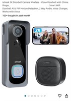 ieGeek 2K Doorbell Camera Wireless - Video
