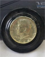 1964 Kennedy Half Dollar Coin Incased and