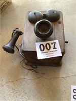 Vintage wall mount operators phone