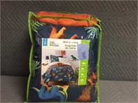Twin 6 Piece Dinosaur Bed In A  Bag