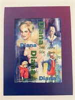 Lady Diana commemorative stamp set