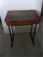 Antique school desk 30x26x19