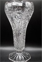 Imp. 1" crystal 474 vase